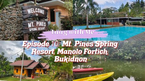 bukidnon mountain resorts|Mt. Pines Spring Resort .